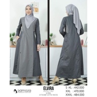 Elvira Black//Elvira Gray//Latest Gamis//Gamis Mutif//Mutif//Latest
