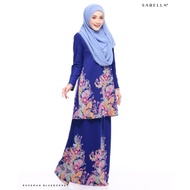 Sabella Baju Kurung Queeny Batik Saiz XS, S, M, L dan XL