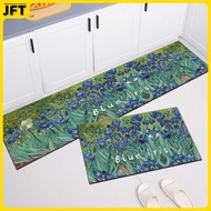 Diatom mud floor mats kitchen floor mats can be scrubbed disposable waterproof foot pads dirt-resistant absorbent floor mats non-slip floor mats