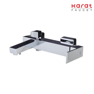Karat Faucet ก๊อกผสมอ่างอาบน้ำแบบก้านโยกติดผนัง สำหรับฝักบัวสายอ่อน รุ่น KF-25-720-50