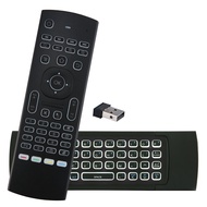 [Local Seller] MX3 2.4G Wireless Air Mouse with WITH BACKLIGHT with keyboard Smart Remote Control for Android iOS TV Box Smart TV PC Laptop PS3 Xbox Projector