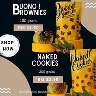 CRIMEBITES Naked Cookies & Brownies Cookies
