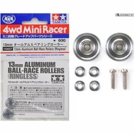 Tamiya 15437 Mini 4WD 13mm Roller Dish 15437 13mm Aluminum Ball-Race Rollers Ringless Original Tamiy