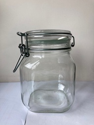 Ravenhead Kilner glass storage jar 1L Made in England 防潮密實玻璃樽 英國製