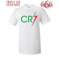 TRIPLESIX - T-Shirt / T-Shirt CR7 - White - Green/red