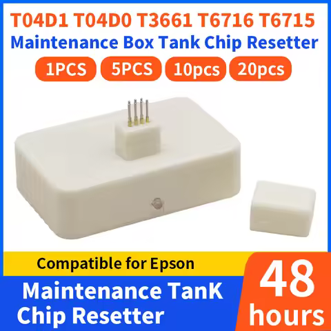 T6716 T6715 T6714 T04D1 T04D0 T3661 Maintenance Tank box Chip Resetter Compatible for Epson L6168 L6