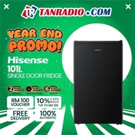 【Year End Promo + Free Shipping】Hisense 110L, 4Stars, Adjustable Thermostat, Single Door Fridge Refr