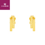HABIB Oro Italia 916 Yellow Gold Earring GE73611022