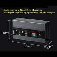 High power adjustable charger, 67.2V 20A, 58.8V 20A intelligent digital display electric vehicle cha
