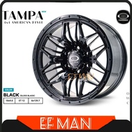 THAI ORI OASIS Wheels Sport Rim  18" 9JJ ET12 6X139.7 TAMPA 4X4 SAND GLOSS BLACK OFF ROAD HILUX RANG