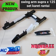 swing arm SUPRA X 125 DD supra x 125 batman khusus cakram belakang