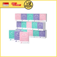 (BundleMart) 3 Ply Pocket Tissue Facial Tissue Skin Environmental Friendly 7pcs 10 Pack Tissue