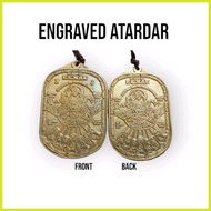 ❁ ▽ ➝ ENGRAVED ATARDAR BALIKTARAN PENDANT