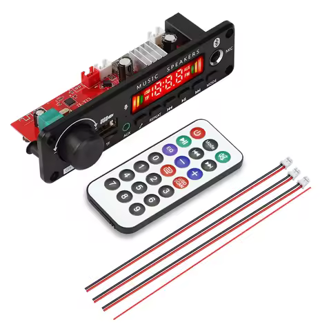 150W Amplifier Bluetooth Mp3 Decoder Board 2x75W 8V-26V MP3 Player USB Record Module FM Radio for Ha