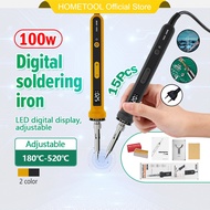 Digital Soldering Iron Kit 100W Digital Display Soldering Iron 180℃-520℃ Adjustable Temperature Sold