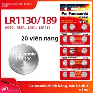 Panasonic | Pin Nút LR1130 cho Máy Tính Sách Âm Thanh Đồ Chơi Lịch Lịch Điện Tử Đồng Hồ Đếm Nhiệt Kế