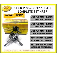 HPSP RACING RXZ SUPER PRO-Z CRANKSHAFT COMPLETE SET