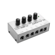 N-AUDIO HA400 4路耳機放大器 - 銀色 | 大功率輸出 | 6.3mm input output | 超低噪音運算