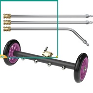 【JL】 2-in-1 Undercarriage Pressure Washer Water Broom 16inUnder Car Pressure Washer