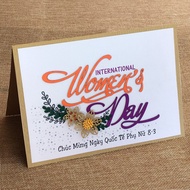 |Reputable Shop| Women's Day Greeting Cards March 8, International Women's Day Greeting Cards March 