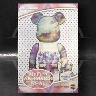 全新未開封 Medicom Toy Bearbrick Be@rbrick 100%+400% My First Baby (Marble ver.)