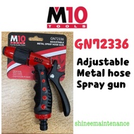 M10 Adjustable Metal Hose Spray Gun Garden