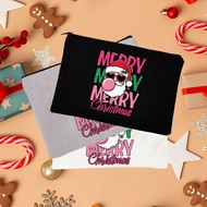 In Stock Christmas Pencil Case/Pencil Bag/New Year Gift Bag/Free Customization Storage Bag 2026 5PB1