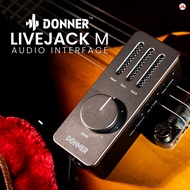 Donner Livejack M ออดิโออินเตอร์เฟส Audio Interface รับประกันศูนย์ Music Arms