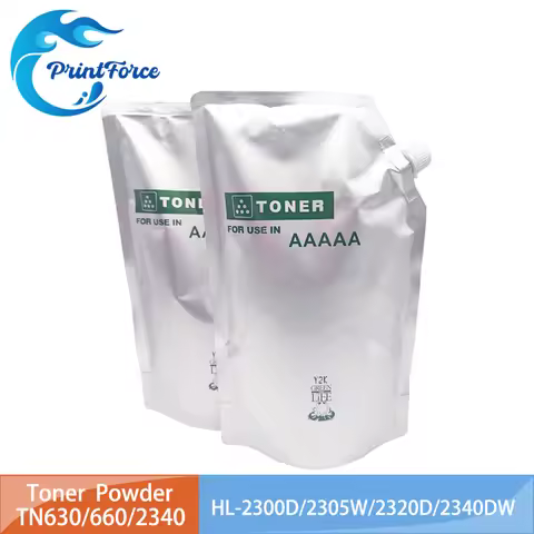 500g 1000g Refill Toner Powder for Brother HL-2300D 2305 2520 2540 TN630 TN660 TN2340 TN2370 TN2310 