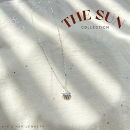 THE SUN 925 Sterling Silver Necklace Pendant THE Meaning Is Very Good.