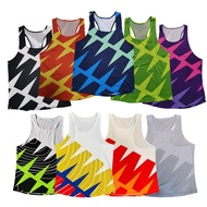Mens Tank Top Runnning Fitness Shirt Guys Athlete Track Field Singlet Vest