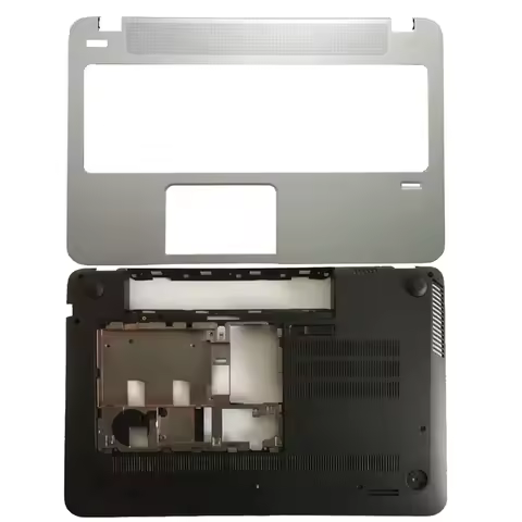 NEW for HP for Envy 15-J 15-J000 15-J100 laptop Palmrest COVER silver/Laptop Bottom Base Case Cover 