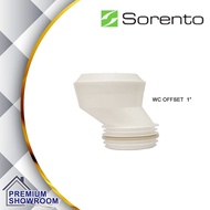 Toilet WC Offset Connector 1'' / 2'' / 3'' / Uncut / Flexible Connector / Offset Connector