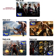 TNG#56~#60 Touch n Go Card Sticker Cover (Waterproof)