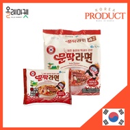 OLLE MARKET Jeju Only Munddak  Ramyeon 120g x 4pcs Octopus Prawn Ramen
