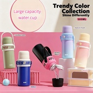 New Large Capacity 304 Stainless Steel Insulated Mug, High-Value Cartoon Design, Portable Vacuum Wat