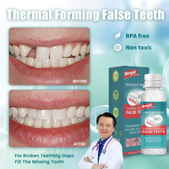 moldable false teeth original temporary tooth repair teeth  false teeth denture original teeth molder temporary artificial teeth