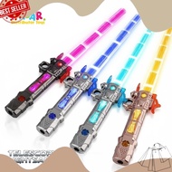 NEW Children's Toys LIGHT SABER TELESCOPIC Laser Light Sword Toy Saber LED Lights Children's Toys MA