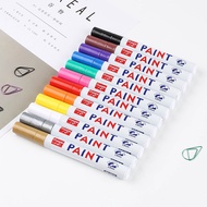 Universal Car Colorful Paint Tire White Marker Touch Up Paint Pen