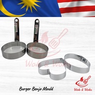 Horse Brand Or Jian Ming Burger Egg Mould / Acuan Burger Benjo Jenama Horse Atau Jian Ming