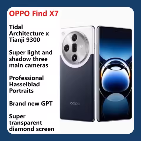 OPPO Find X7 5G Smartphone 50MP Main Camera + 64MP Periscope Lens Dimensity 9300 120Hz Display Smart