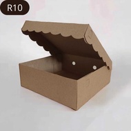 Lace Rice box 20x20 box kraft Lace R10k non Lamination perpack Of 50