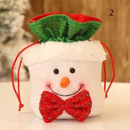 Drawstring Christmas Candy Bag Lightweight Children's Gift Lovely Candy Bag