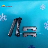 Shaver Blades Black-Silver Stainless Steel for Panasonic Shaver ES8113 ES8115 ES8116 ES-GA20 WSL7 FRT2 ST29 ST2N ES-FRT2 Foil  Mesh