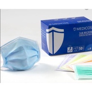 Medicos 3 Ply Tie-on Surgical Face Mask 50’s WITH BOX