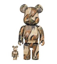 《潮流本舖》BE@RBRICK BEARBRICK 東洲齋寫樂 三代目大谷鬼次の奴江戸兵衛 浮世繪 400%+100%