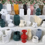 Modern Minimalist Ceramic Vase Decorative Ornament Export Tail Single Flower Device Living Room and Hotel Floor Vase