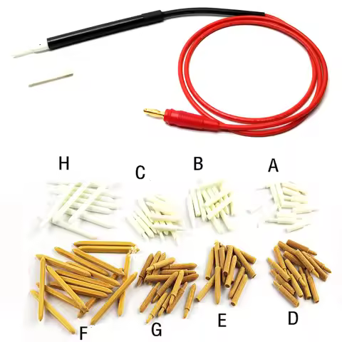 10Pcs Electroplated Pen Tips Pen Plating Tips Replacement Electroplating Machine Accessory Jewelry G
