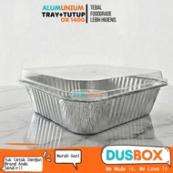 Aluminum foil tray and lid/ aluminum foil tray/ aluminum foil box aluminum foil ox 1400