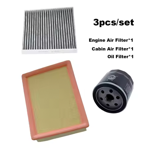 3pcs Filter Set For TRUMPCHI GAC GM6 1.5T(270T) M6 2019 2020 Cabin A/C Air Engine Oil Filter Cleaner